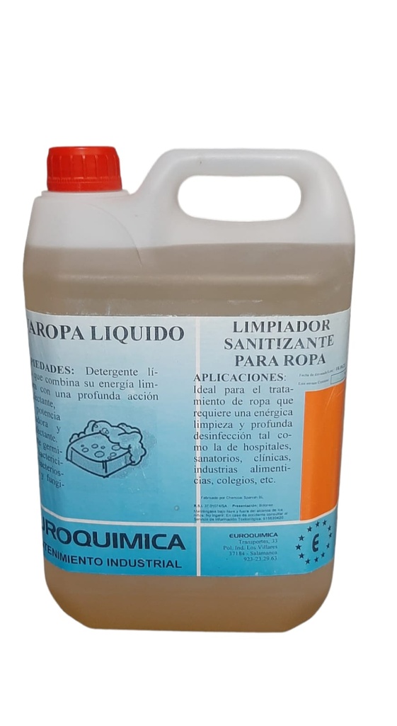 Lavaropa Líquido 5l