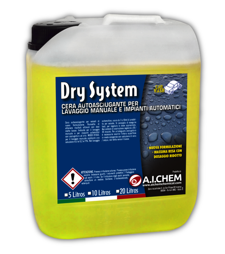 Dry System 20l (cera vehículos)