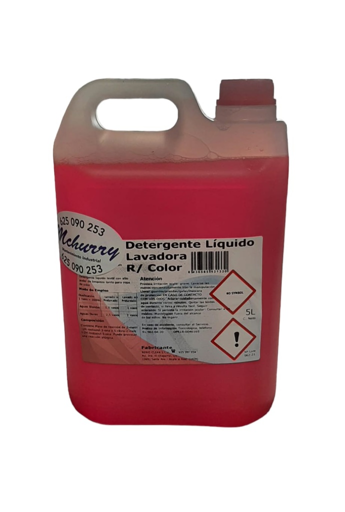 Detergente Líquido Lav. Color 5l