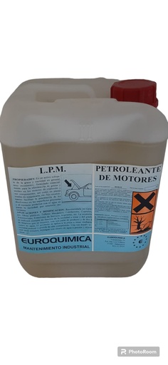 [EU0006] L.P.M. Petroleador de motores 10l