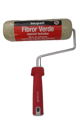[CP8535] Rodillo Fibror Verde 22cm