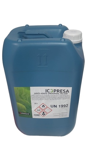 [CP8379] Disolvente Universal RG-040 25l Quimimont