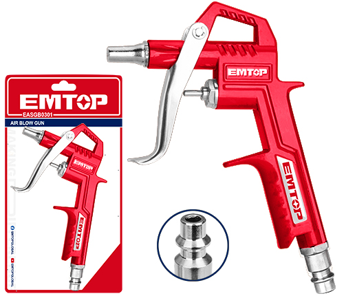 [EASGB0301] Pistola de Aire 16mm EMTOP Compresor